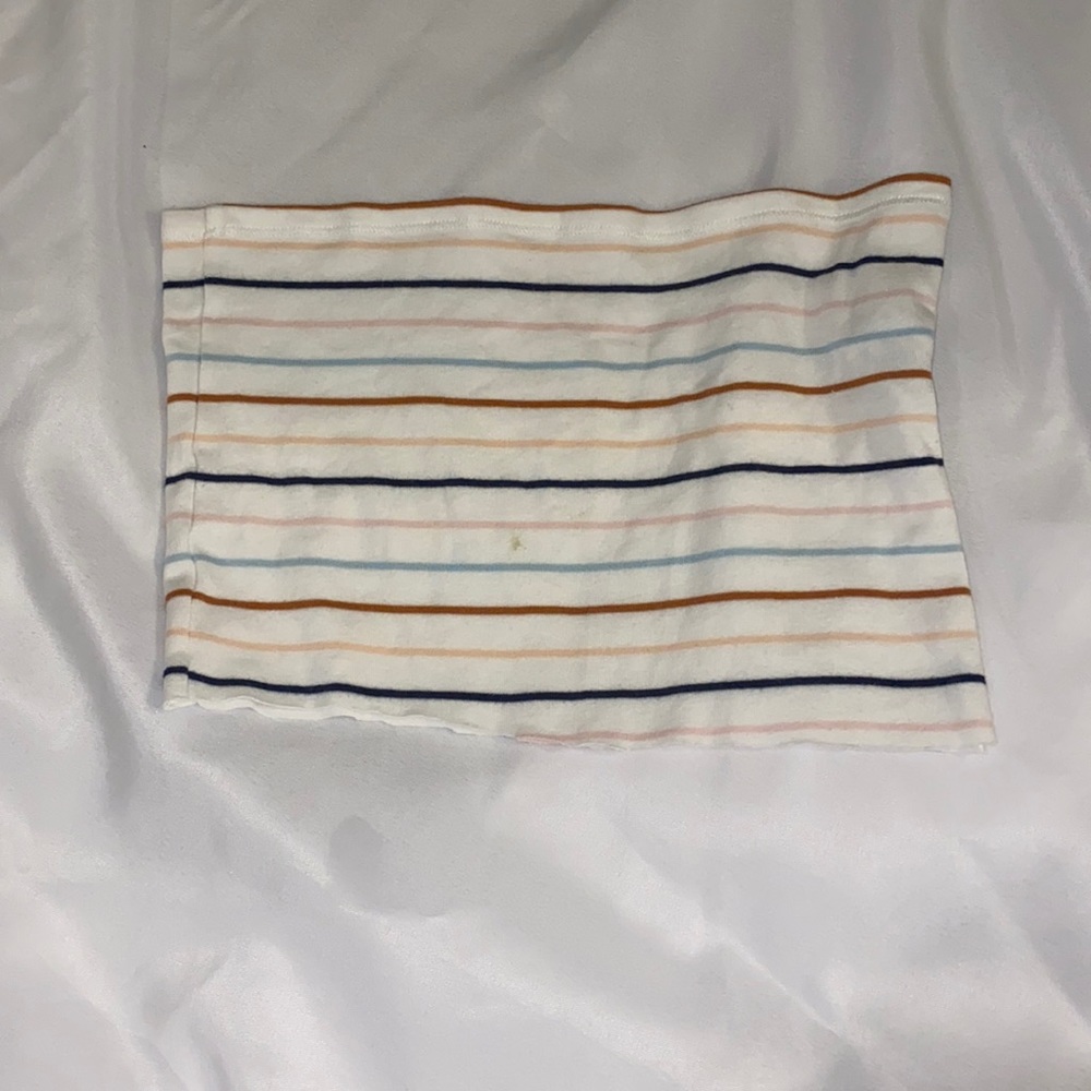 Striped Tube Top